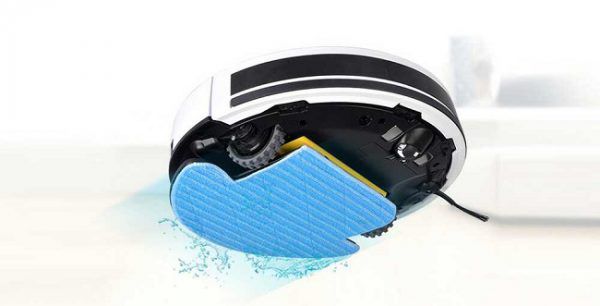 Fonction serpillière du robot aspirateur Chuwi iLife V7S Pro