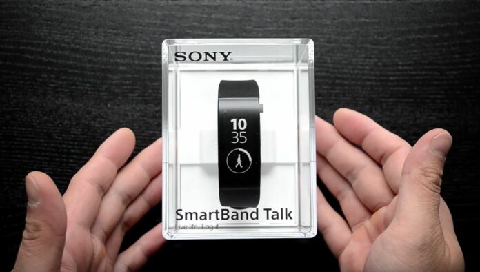 Bracelet Sony SWR30 Dans Son Emballage
